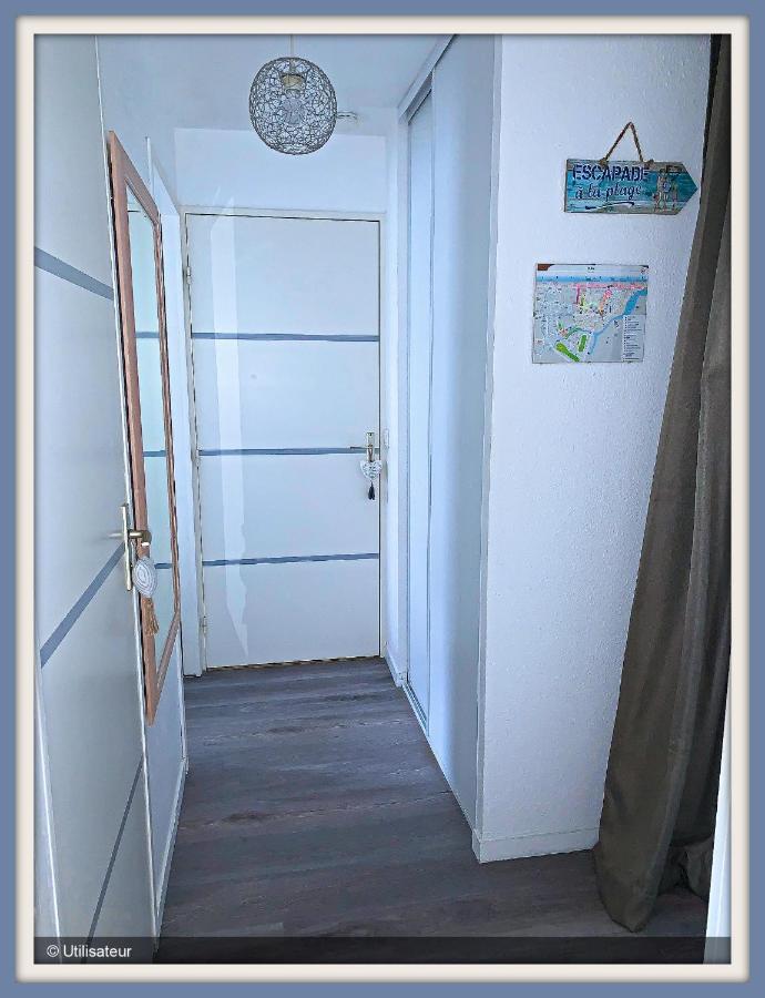 Cabourg, Appartement Plain Pied Avec Terrasse Acces Direct A La Plage Kültér fotó