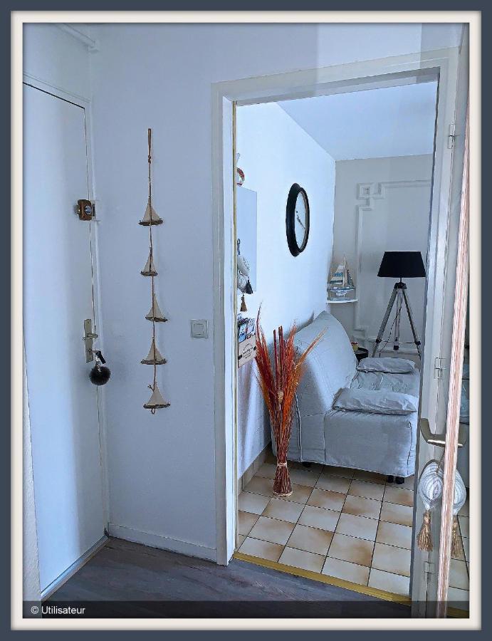 Cabourg, Appartement Plain Pied Avec Terrasse Acces Direct A La Plage Kültér fotó