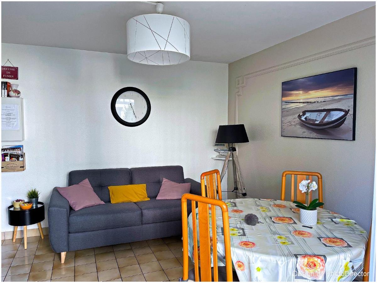 Cabourg, Appartement Plain Pied Avec Terrasse Acces Direct A La Plage Kültér fotó
